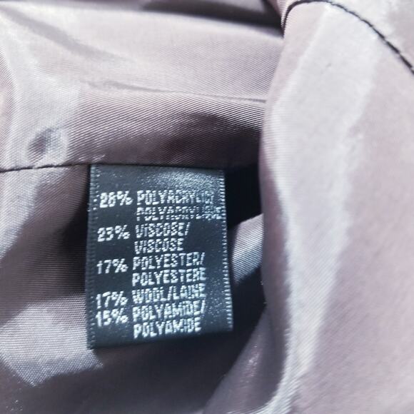 Lafayette New York 148 Academia Wool Blend Tweed Blazer Front Zipper - Picture 11 of 12